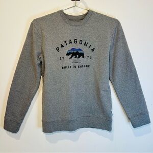 Patagonia Men’s Arched Fitz Roy Bear Uprisal Crew Sweatshirt